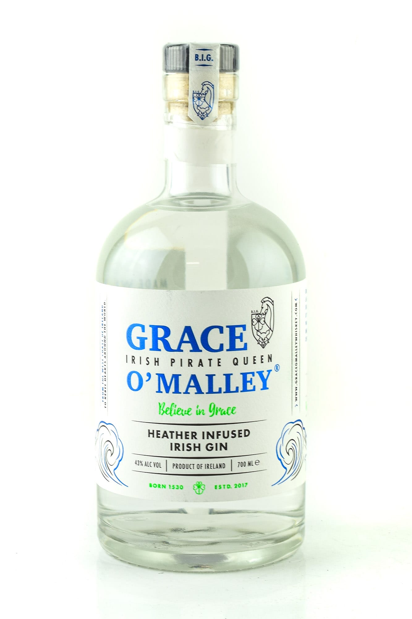 Grace O’Malley Heather Infused Gin