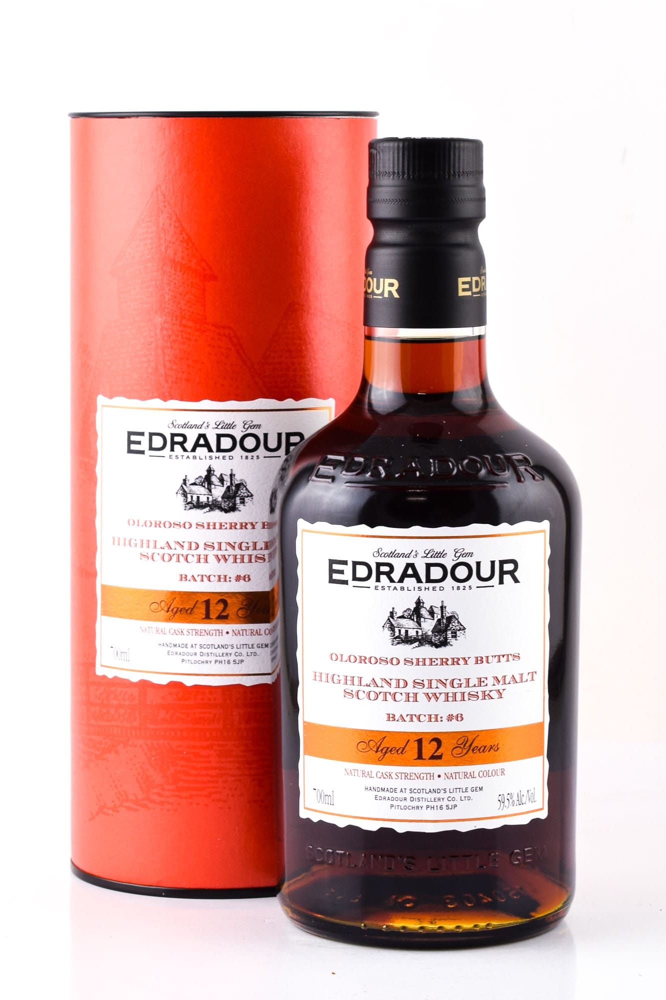 Edradour 12 year old Oloroso Sherry Butts Batch #6