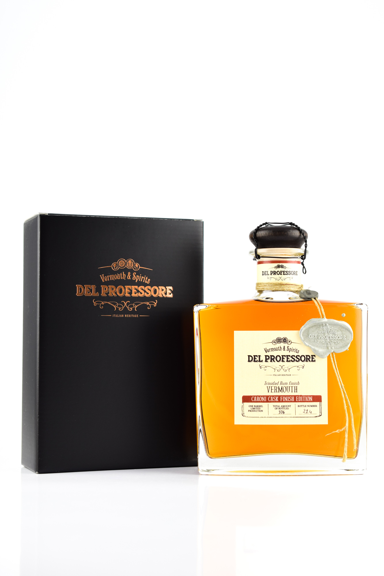 Vermouth del Professore Caroni Cask Finish Edition 17,8%vol. 0,5l Vermouth del Professore Caroni Cask Finish Edition 17,8%vol. 0,5l
