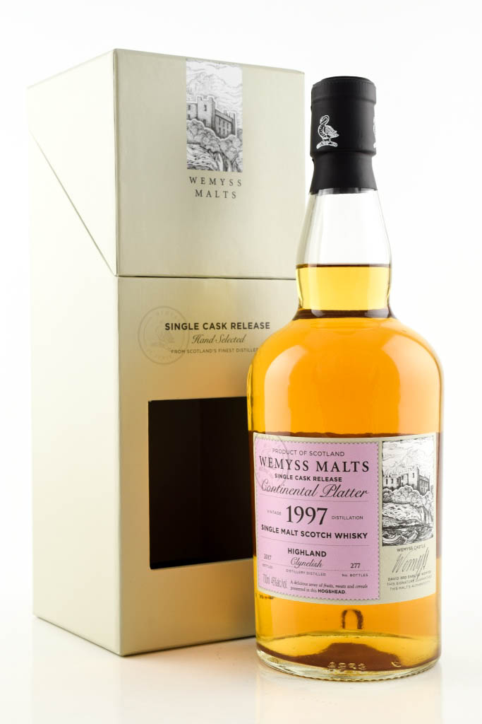 "Continental Platter" 1997/2017 Single Bourbon Hogshead Clynelish Wemyss Malts 46% vol. 0,7l