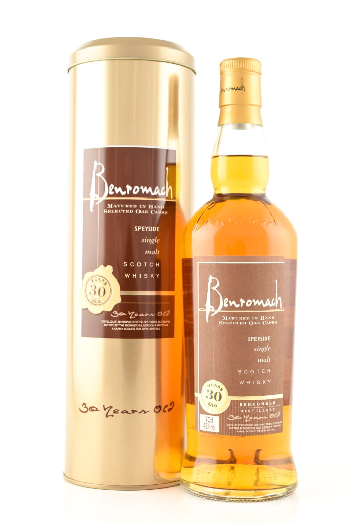 Benromach 30 Jahre 43%vol. 0,7l