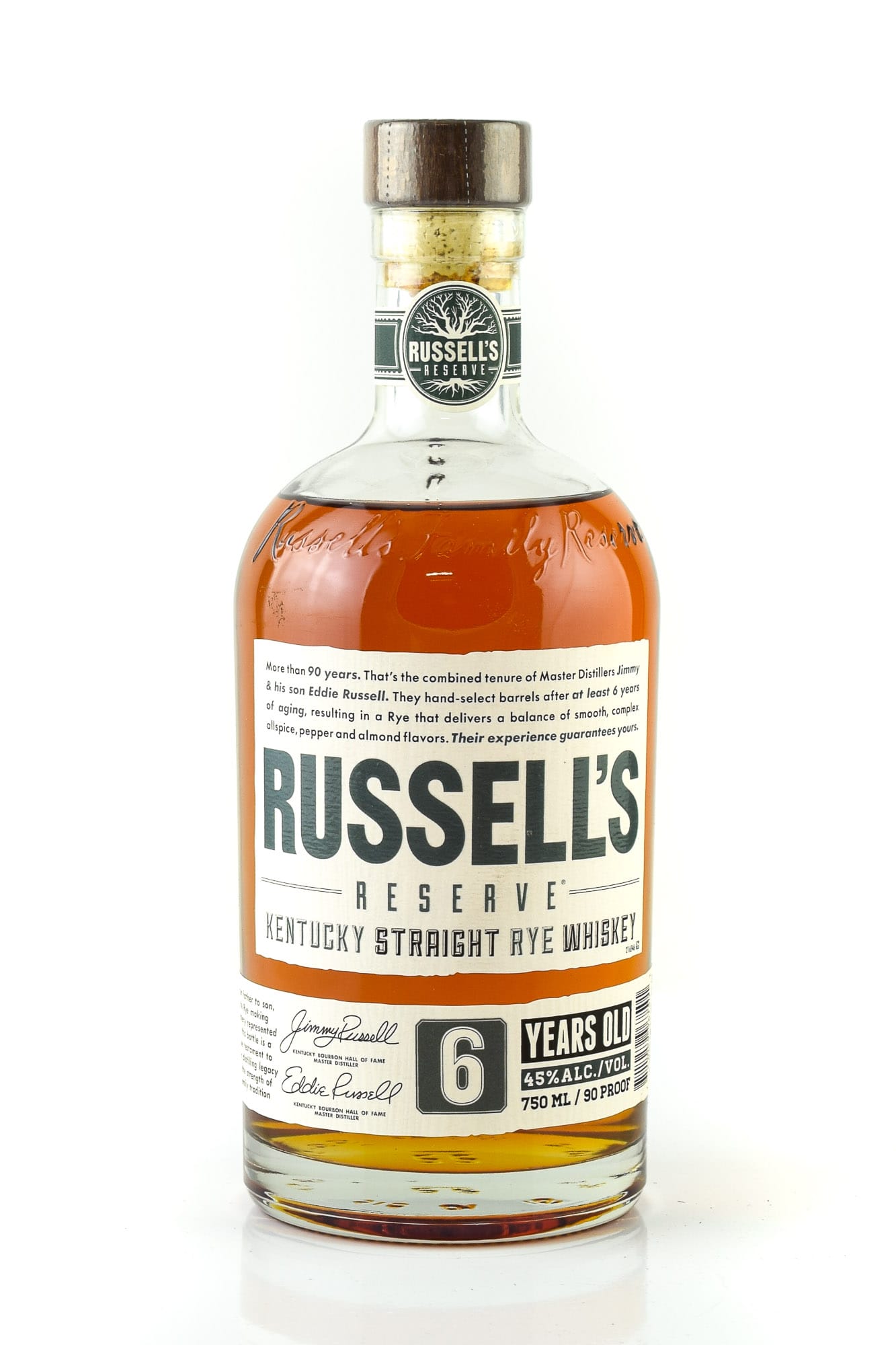 Russell's Reserve Rye 6 Jahre 45%vol. 0,7l