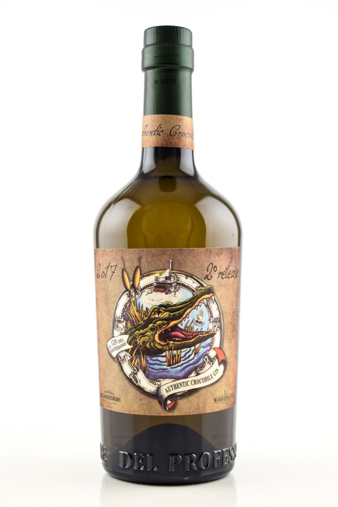 Il Gin del Professore Authentic Crocodile Gin 45%vol. 0,7l
