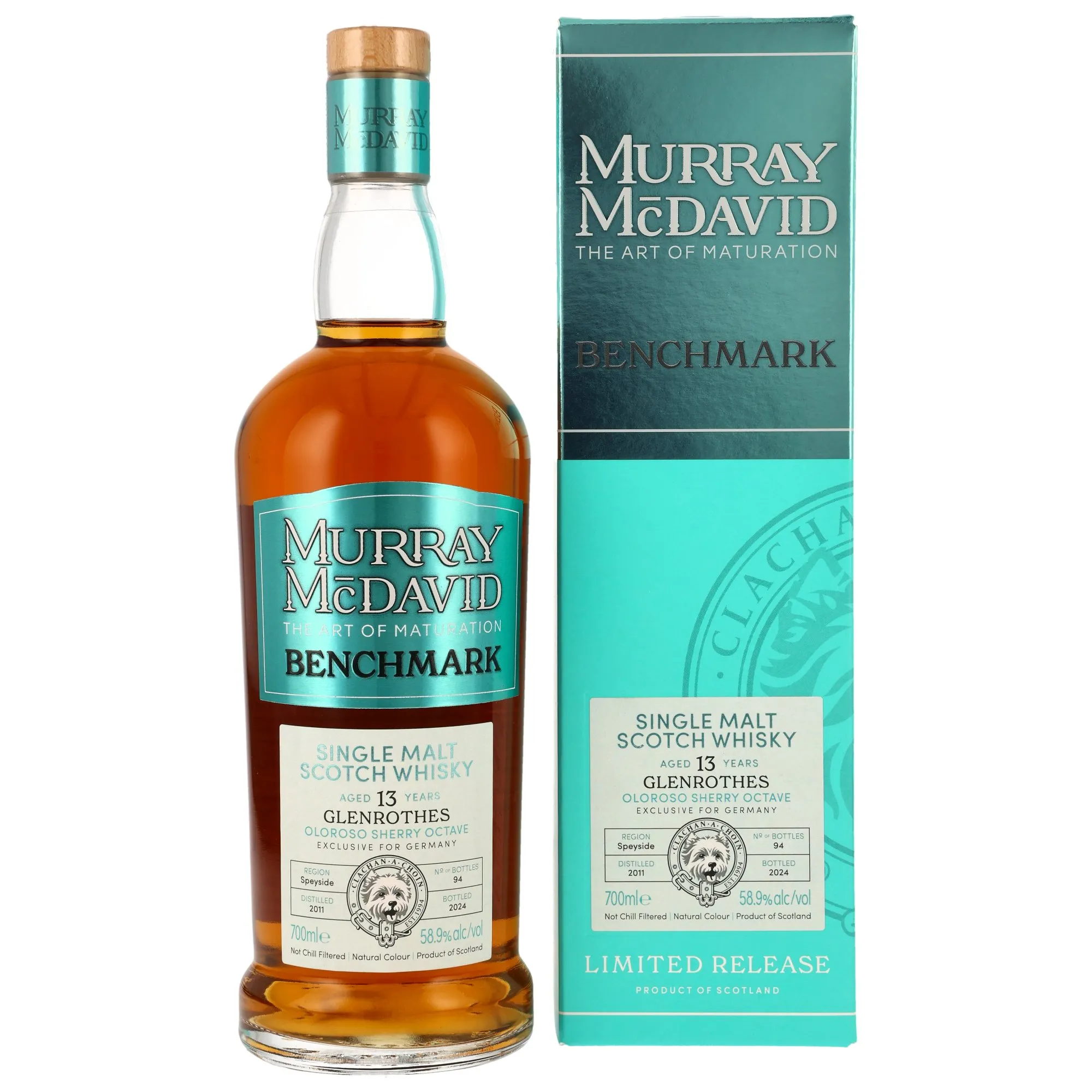 Glenrothes Benchmark 13 Year Old, Oloroso Sherry Octave Cask, Cask #2310066, 2011, Murray McDavid, 58.9%