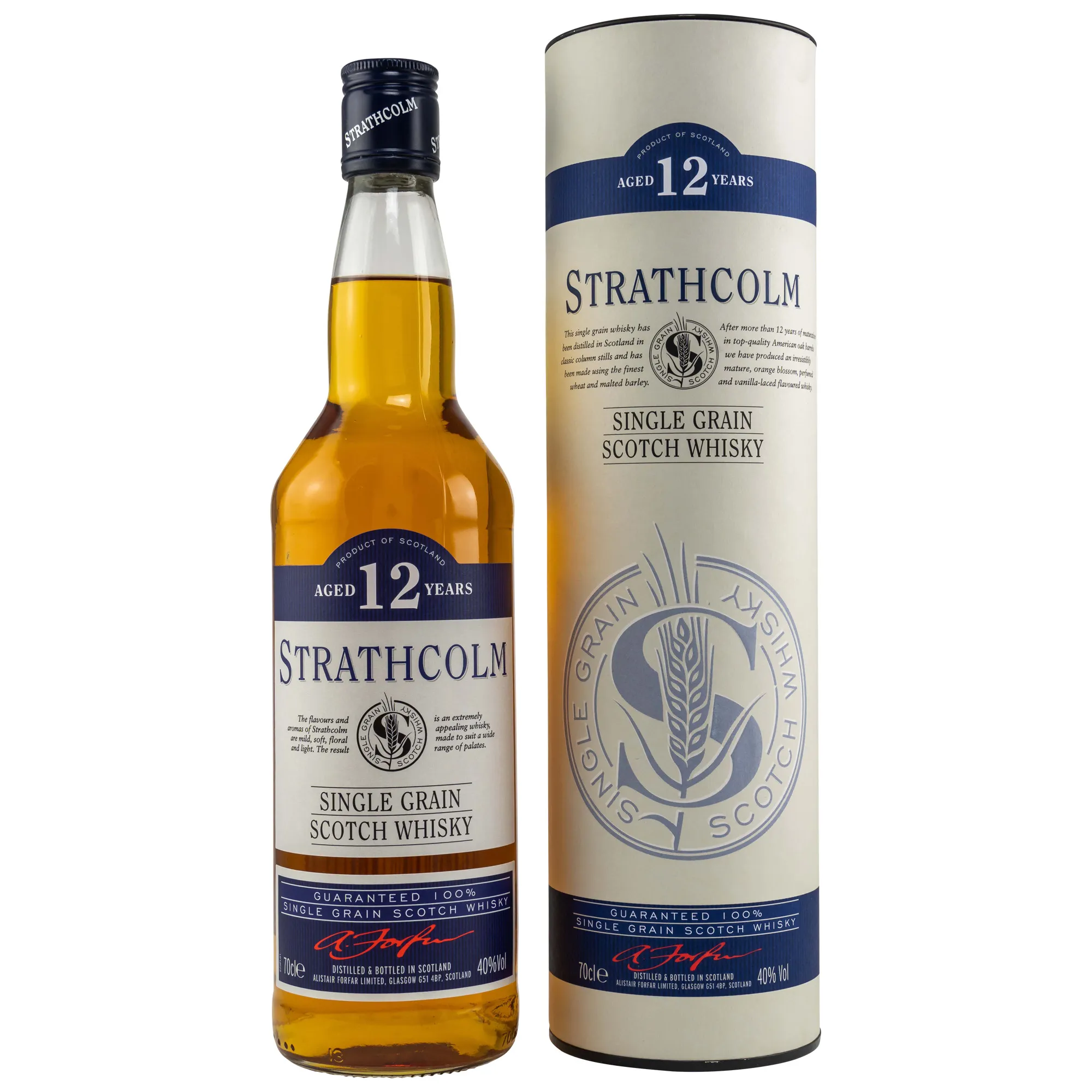 Strathcolm 12 Year Old Single Grain