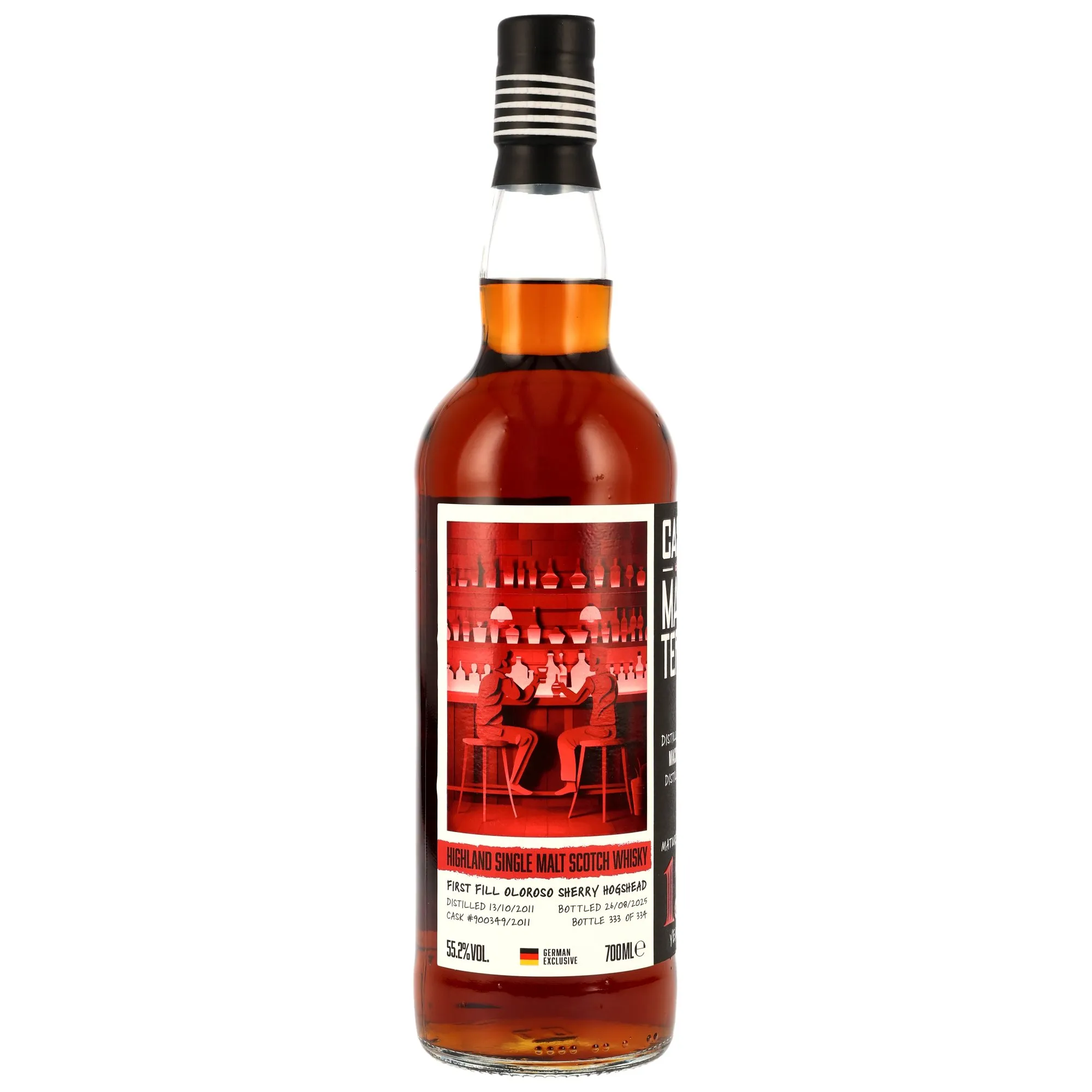 Macduff 2011/2025 - 13 Year Old - 1st Fill Oloroso Sherry Cask #900349/2011 - Cask Masters - Brave New Spirits - The Awakening Series