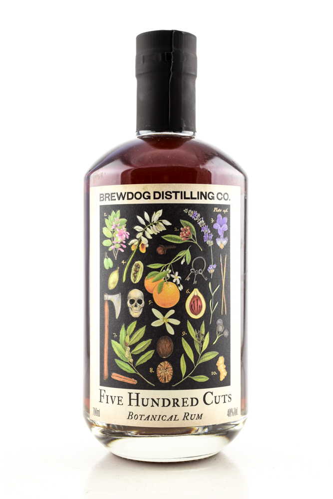 Five Hundred Cuts Botanical Rum 40%vol. 0,7l Five Hundred Cuts Botanical Rum 40%vol. 0,7l