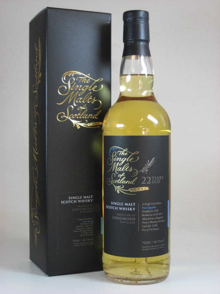 Longmorn 22 Jahre 1990/2013 "The Single Malts of Scotland" 48,1%vol. 0,7l
