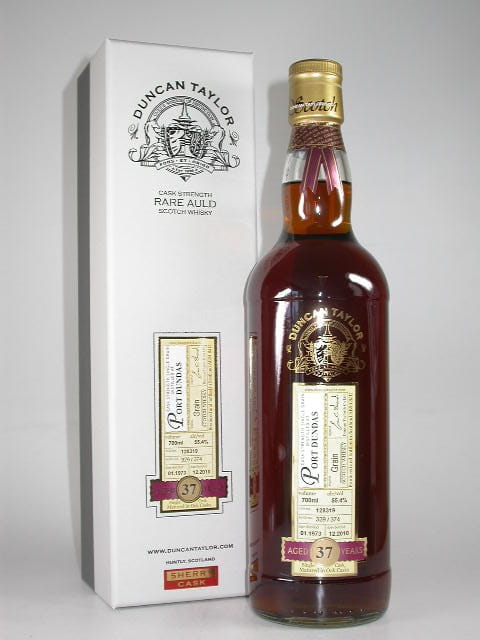 Port Dundas 37 Jahre 1973/2010 Sherry Cask Rare Auld Duncan Taylor 55,4%vol. 0,7l