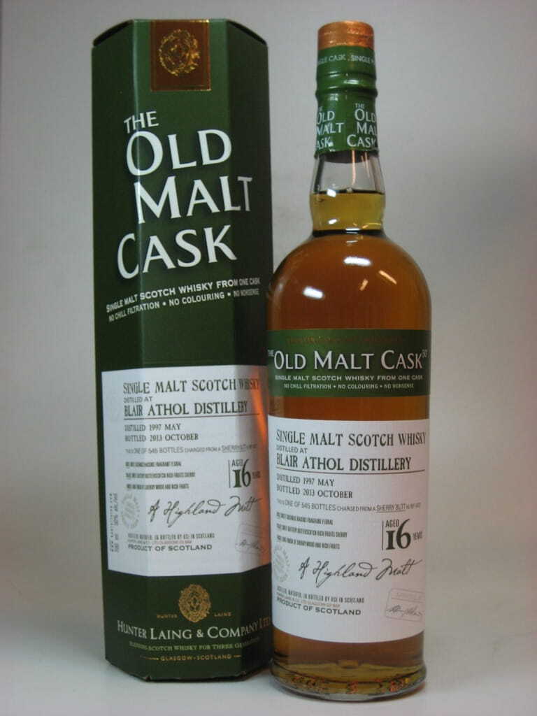 Blair Athol 16 Jahre 1997/2013 Hunter Laing "Old Malt Cask" 50%vol. 0,7l