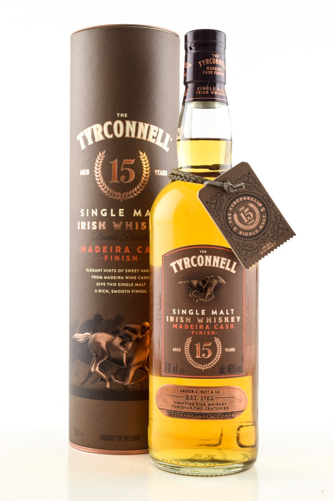 The Tyrconnell 15 Year Old Madeira Cask Finish 46%vol. 0,7l The Tyrconnell 15 Year Old Madeira Cask Finish 46%vol. 0,7l