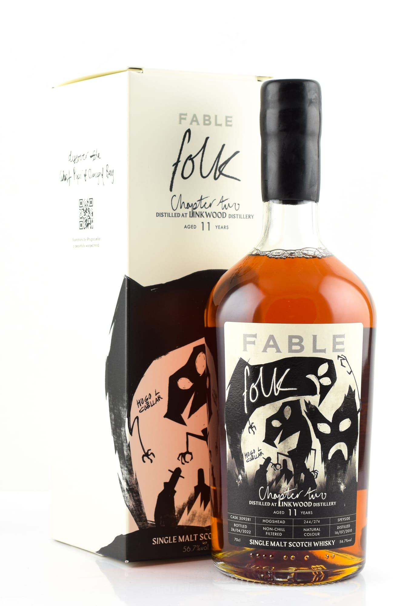 Chapter Two Folk Linkwood 11 year old Fable Whisky