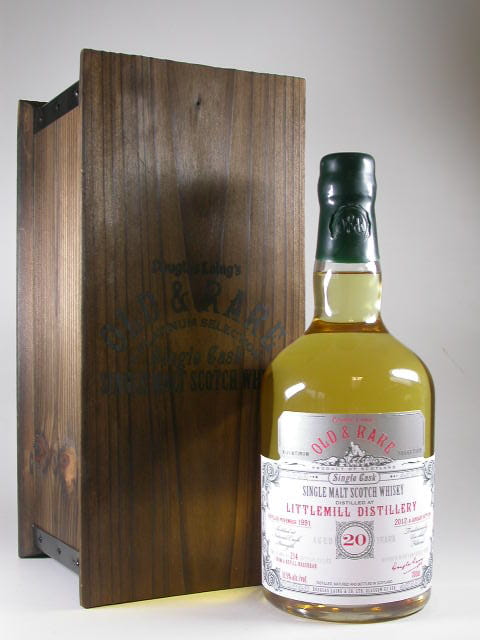 Littlemill 20 Jahre 1991/2012 Douglas Laing "Platinum Selection" 51,5%vol. 0,7l
