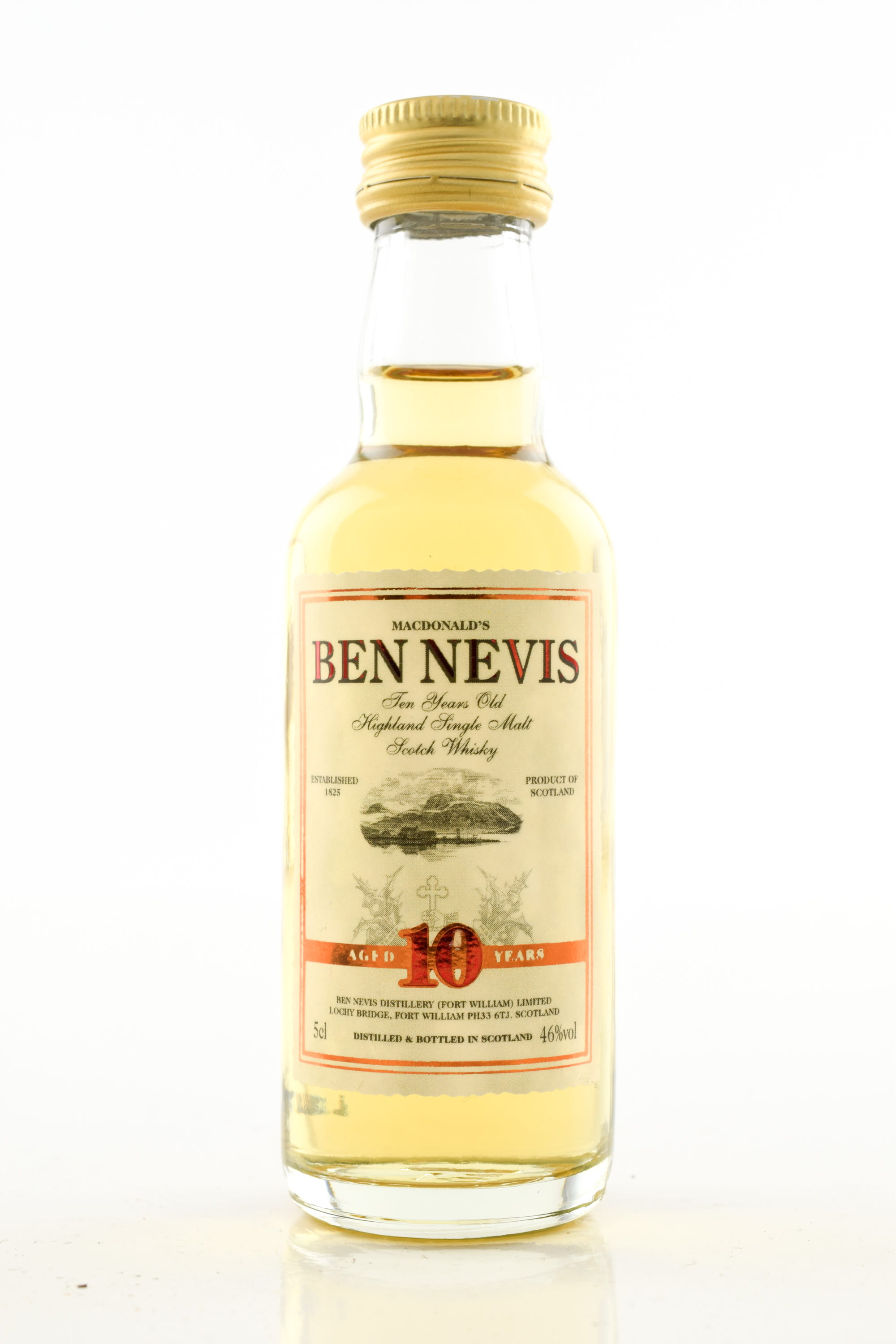Ben Nevis 10 Year Old 46% vol. 0.05l Ben Nevis 10 Year Old 46% vol. 0.05l
