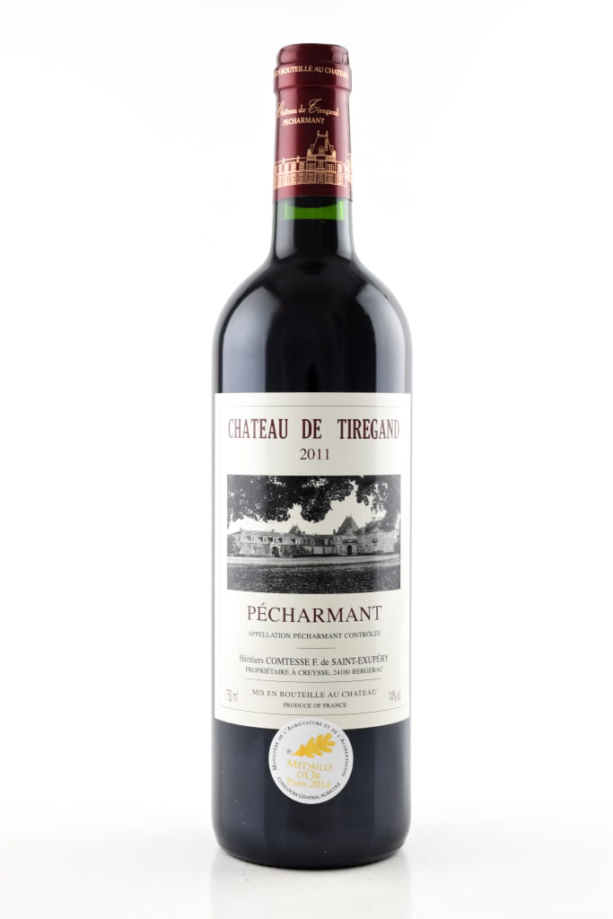 Pécharmant 2011 Chateau de Bergerac Tiregand 14% vol. 0.75l Pécharmant 2011 Chateau de Bergerac Tiregand 14% vol. 0.75l