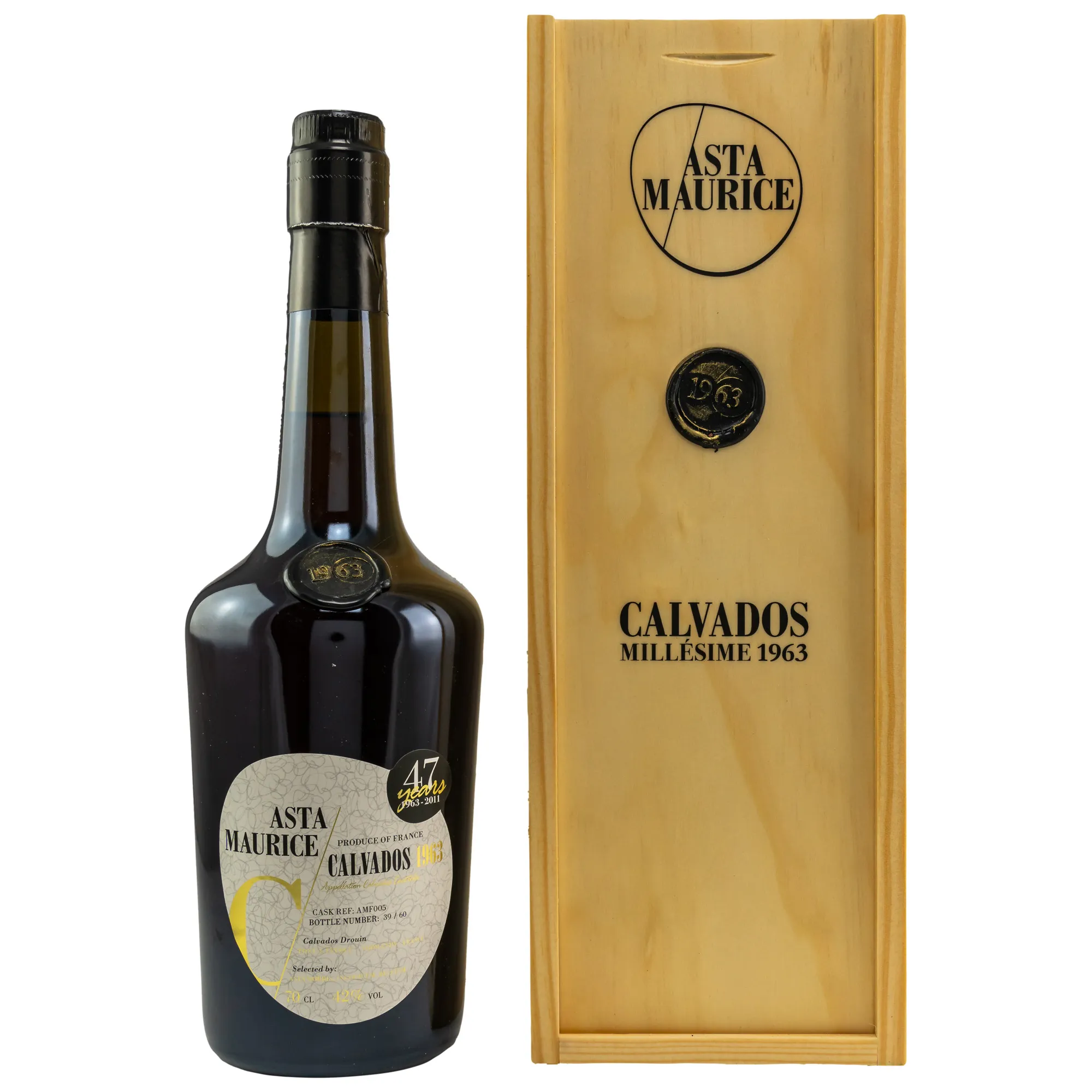 Calvados 1963/2019 - 47 Year Old - #AMF005 - Asta Morris
