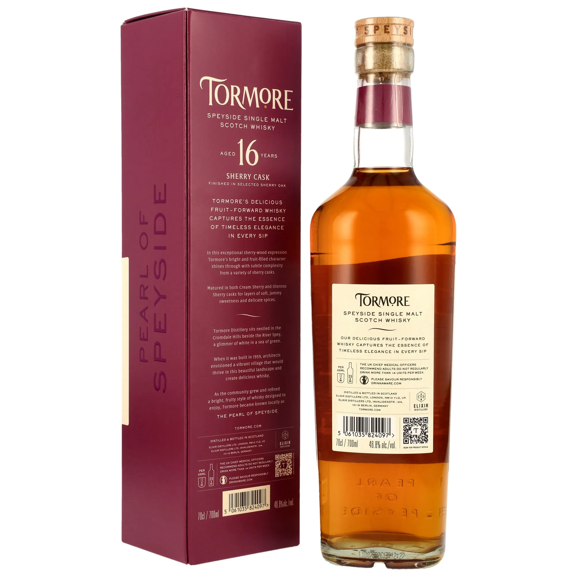 Tormore 16 Jahre - Oloroso & Cream Sherry Casks