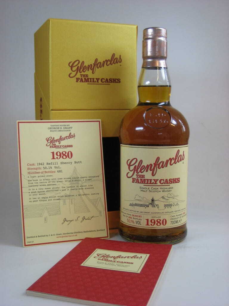 Glenfarclas "The Family Casks" 1980/2007 Refill Sherry Butt 50,1%vol. 0,7l