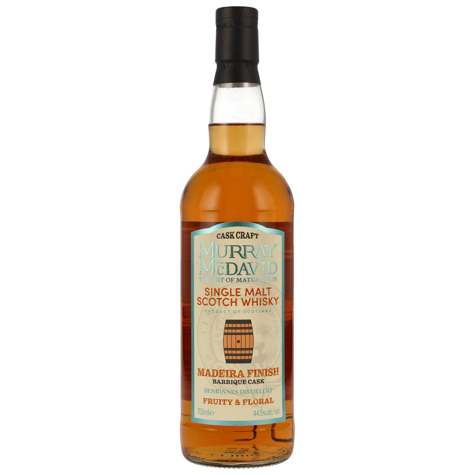 Benrinnes Madeira Cask Finish 8 Year Old, Madeira Cask, Batch No. MAD-03, 2016, Murray McDavid, 44.5%