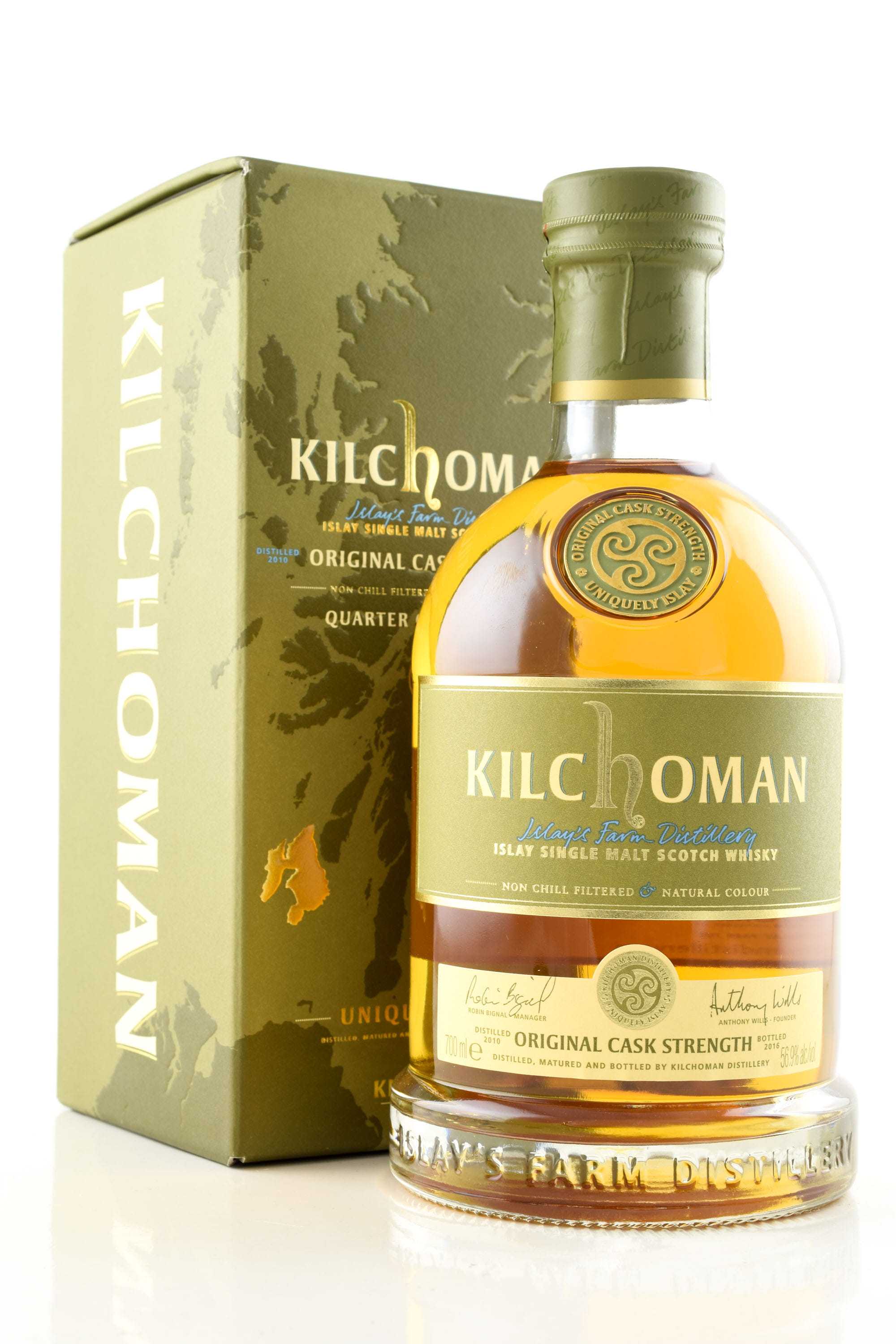 Kilchoman Cask Strength Quarter Cask Matured 56.9% vol. 0,7l