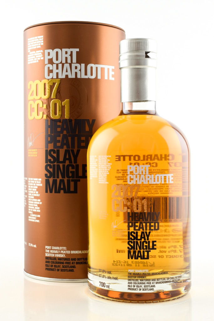 Port Charlotte 2007 CC: 01 57.8% vol. 0,7l Port Charlotte 2007 CC: 01 57.8% vol. 0,7l