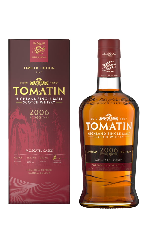 Tomatin 15 Jahre Portuguese Collection - Moscatel Casks