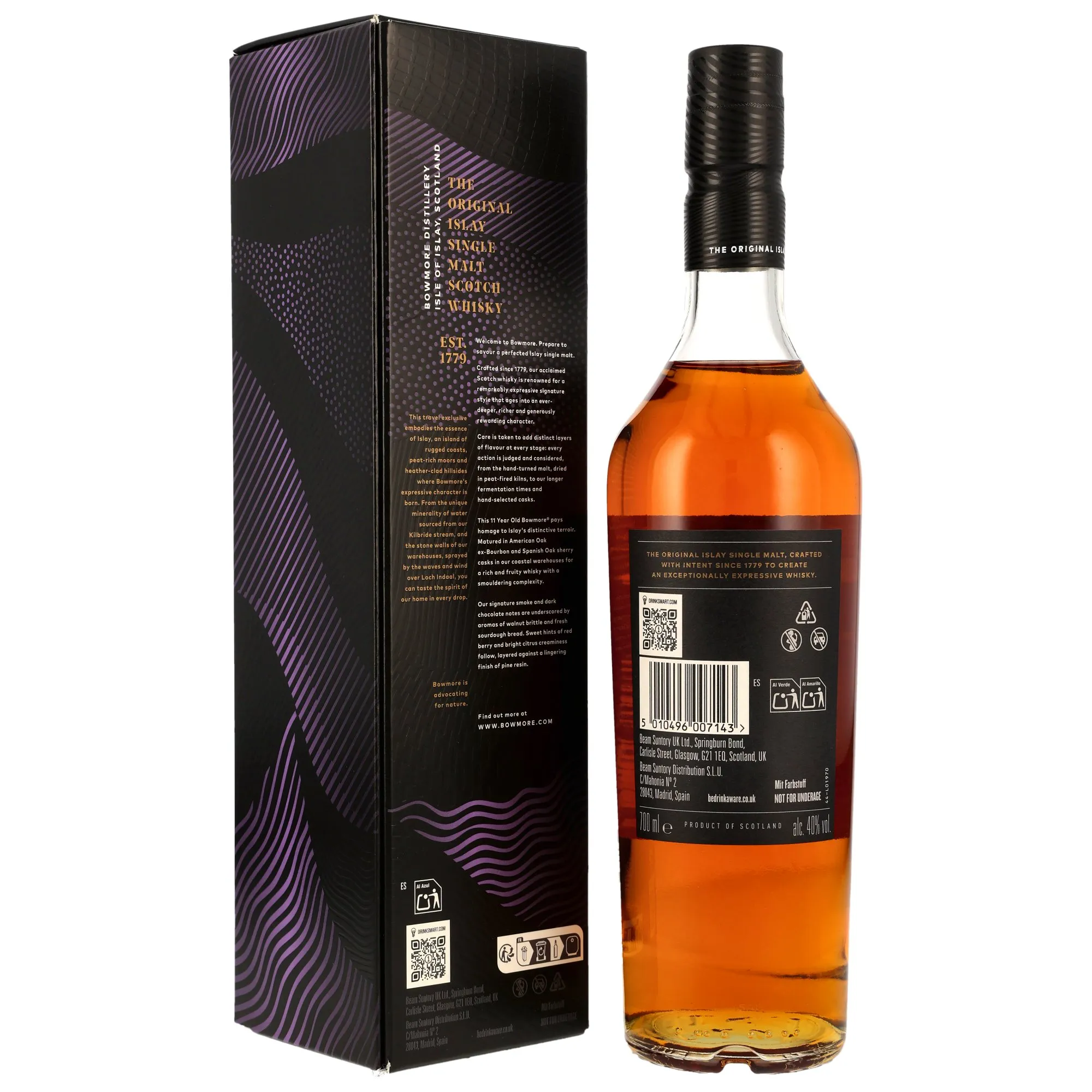 Bowmore 11 Jahre - Bourbon & Spanish Oak Sherry Casks