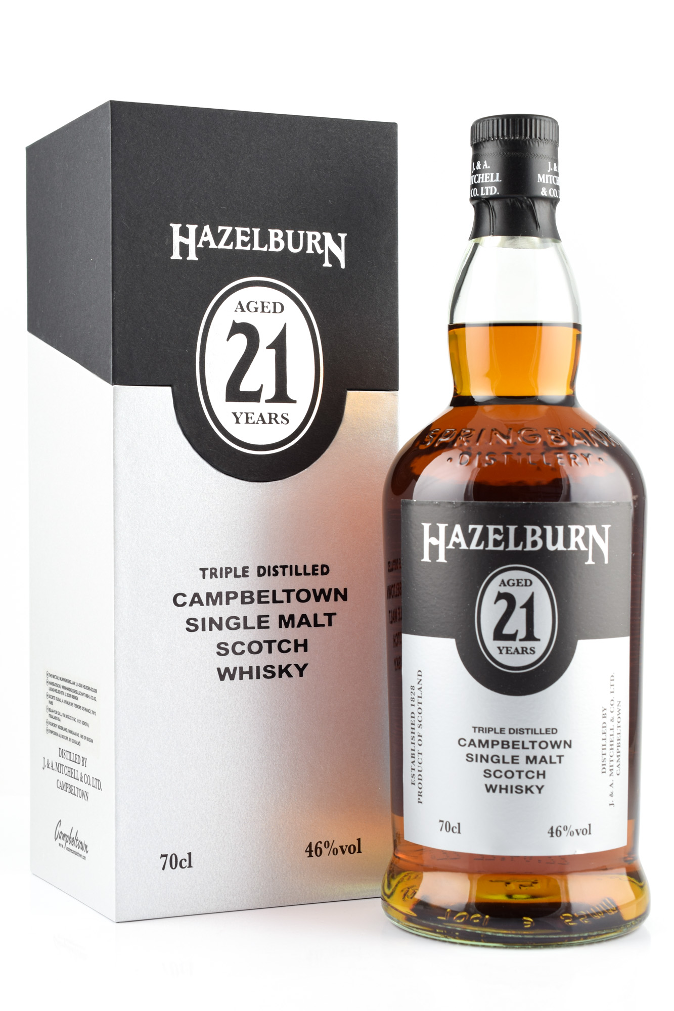 Hazelburn 21 Jahre 46%vol. 0,7l