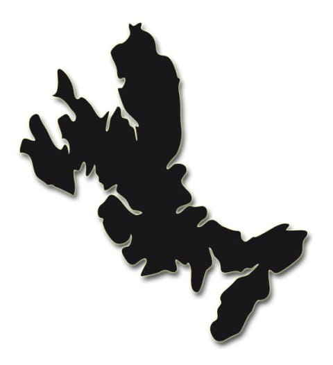 Bumper stickers Skye black