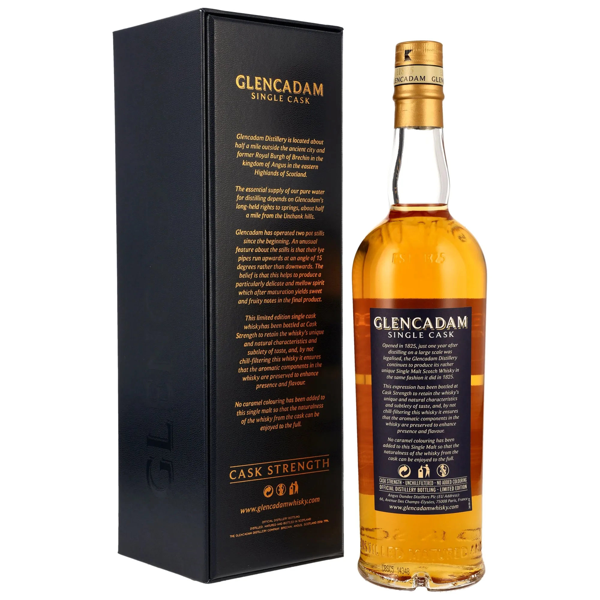 Glencadam 2016/2026 - 10 Jahre - 1st Fill Bourbon Cask #2591 - 50th Anniversary Kirsch Import