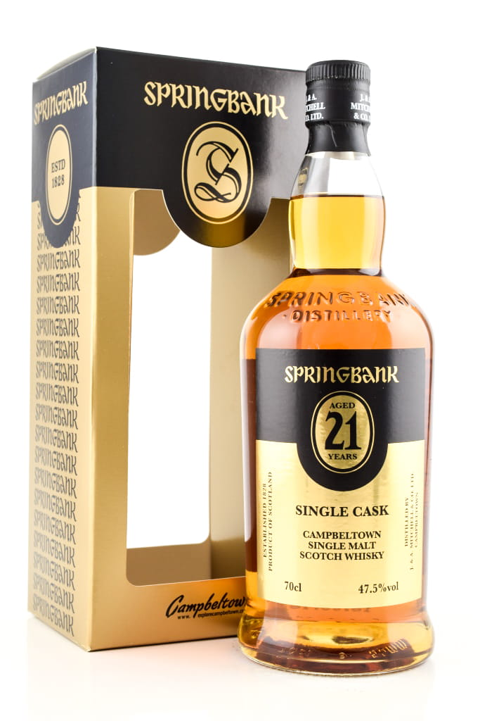Spring bank 21 Year Old single Oloroso Cask 47.5% vol. 0.7l - without gift package