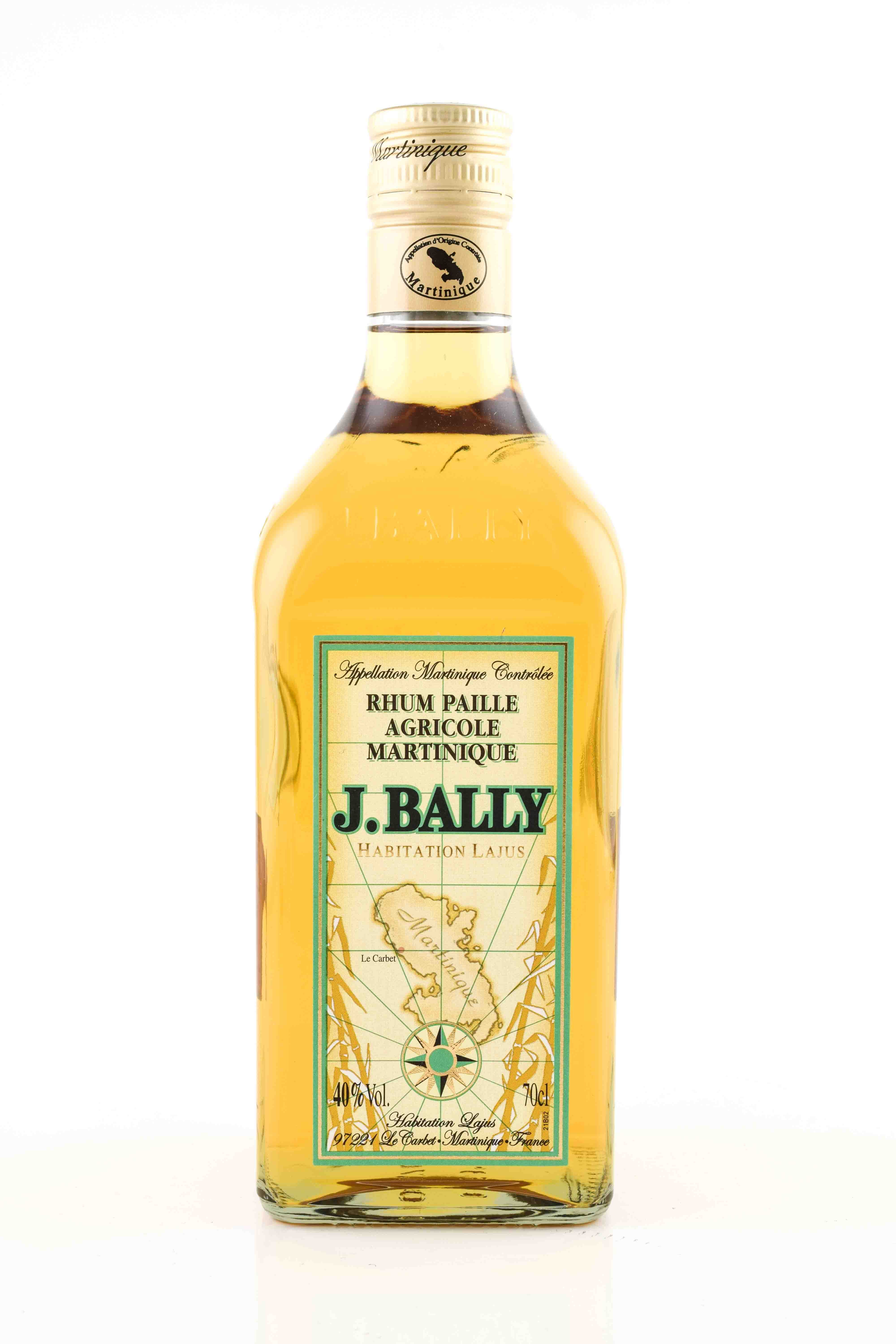Rhum Paille - J. Bally 40% vol. 0,7l