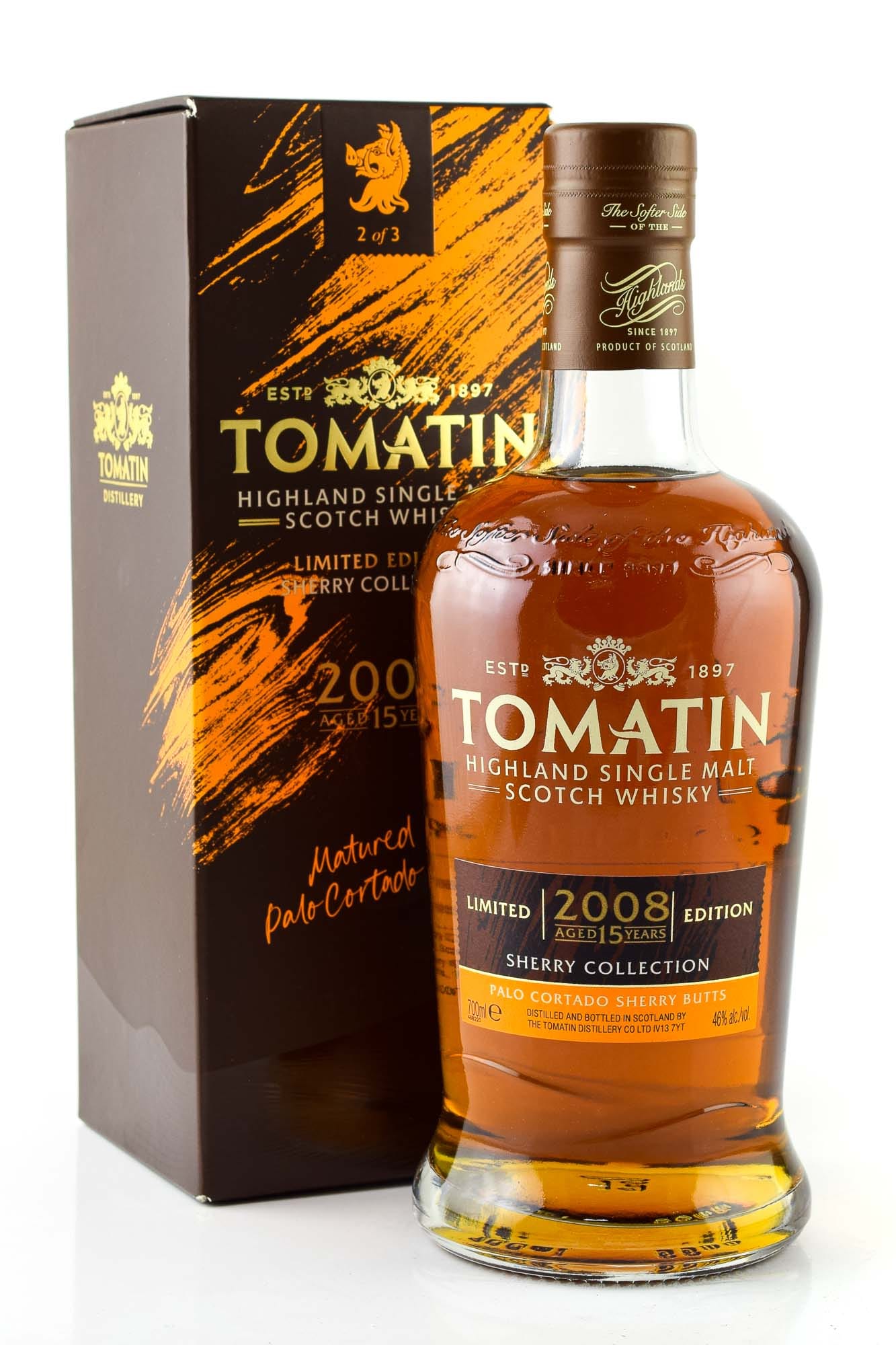 Tomatin 15 year old Sherry Collection - Palo Cortado Sherry Butts