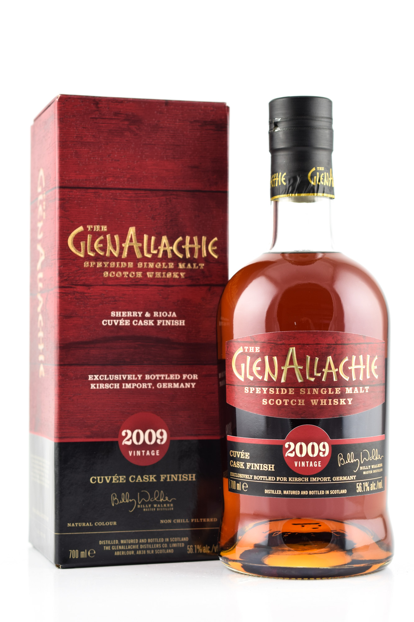 GlenAllachie 2009/2021 Sherry & Rioja Cuvée Cask Finish 56,1%vol. 0,7l GlenAllachie 2009/2021 Sherry & Rioja Cuvée Cask Finish 56,1%vol. 0,7l