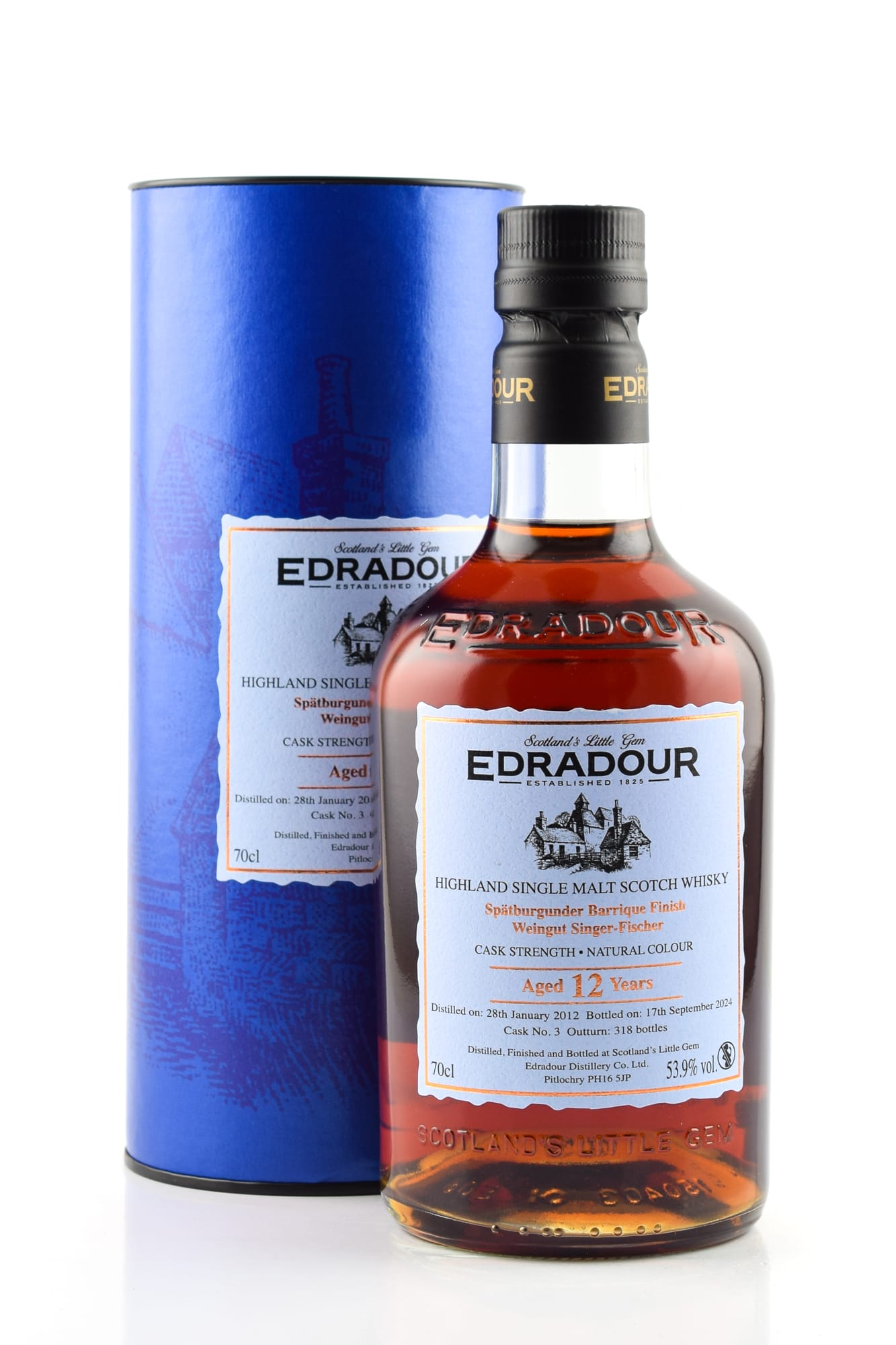 Edradour 12 Jahre Spätburgunder Barrique #3 Finish