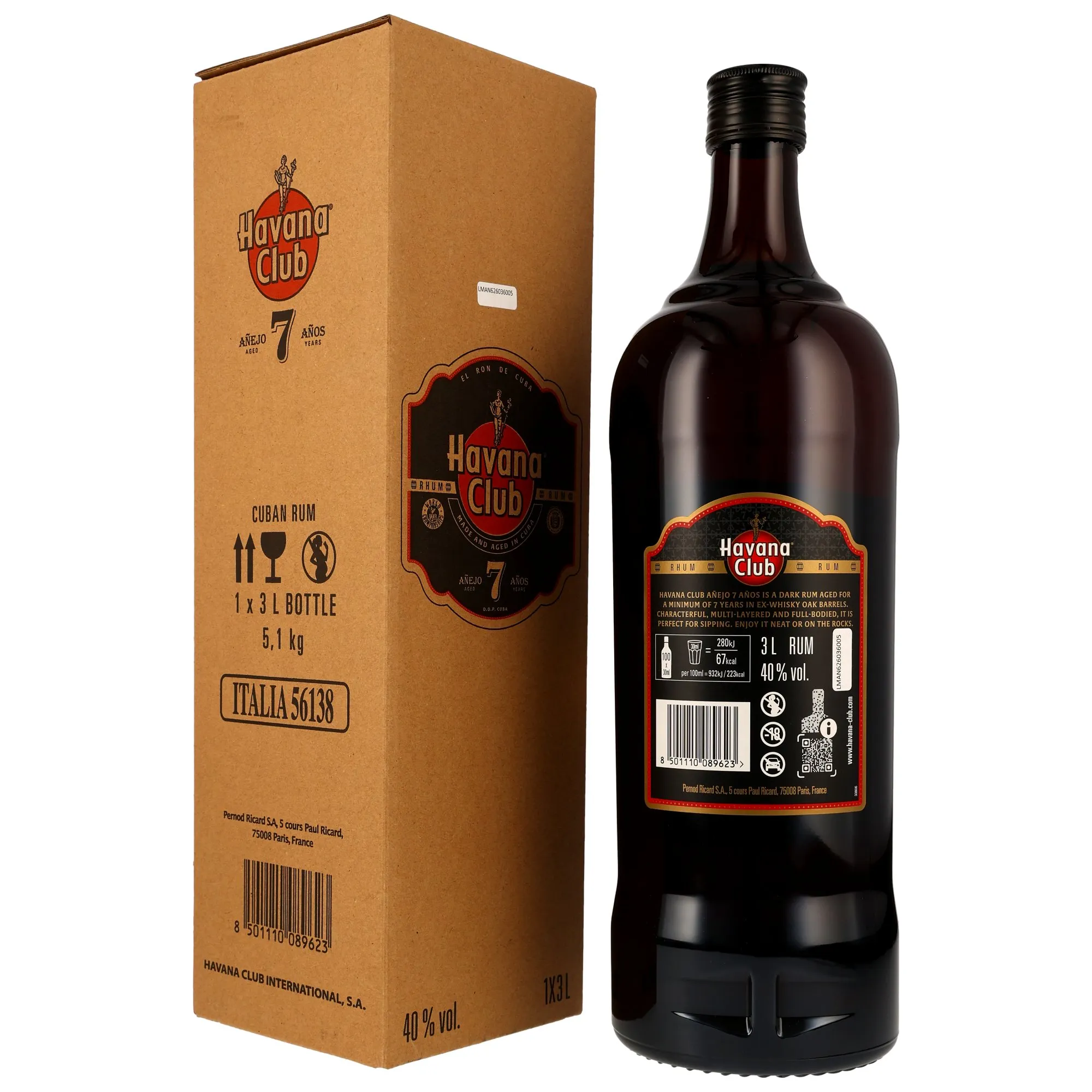 Havana Club 7 Jahre 3 Liter