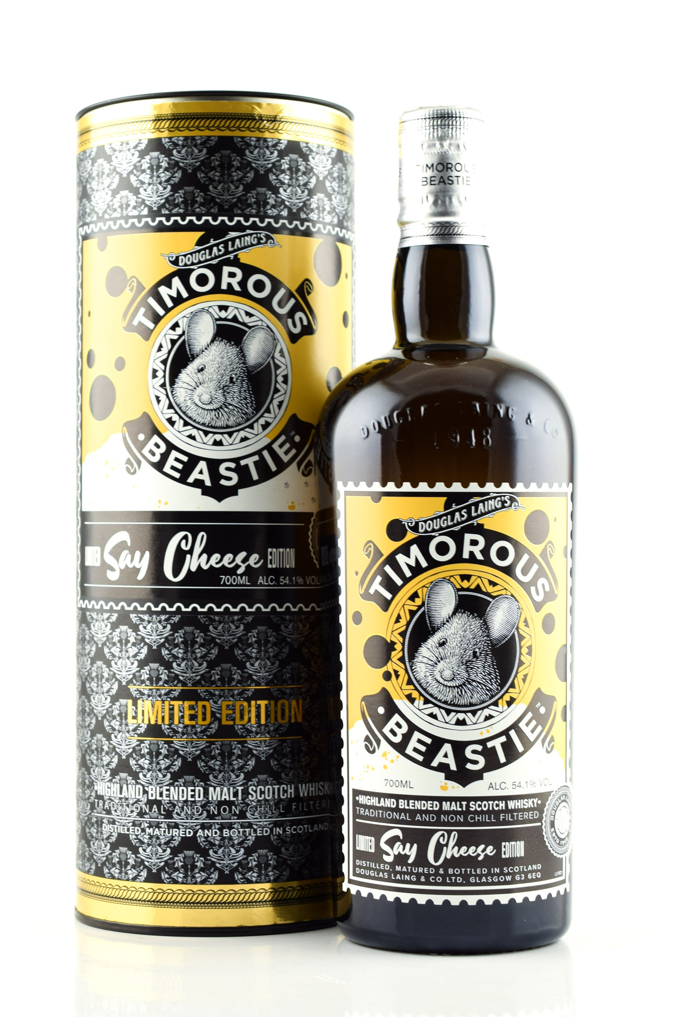 Timorous Beastie - Say Cheese 54,1%vol. 0,7l Timorous Beastie - Say Cheese 54,1%vol. 0,7l