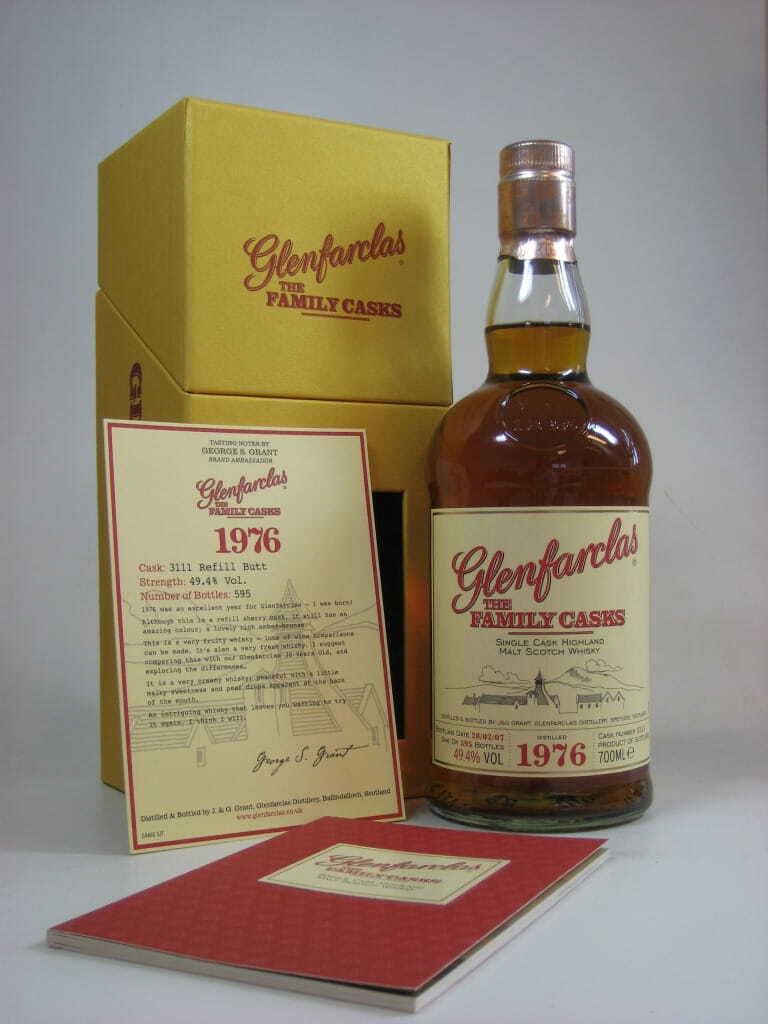 Glenfarclas "The Family Casks" 1976/2007 Refill Butt 49,4%vol. 0,7l