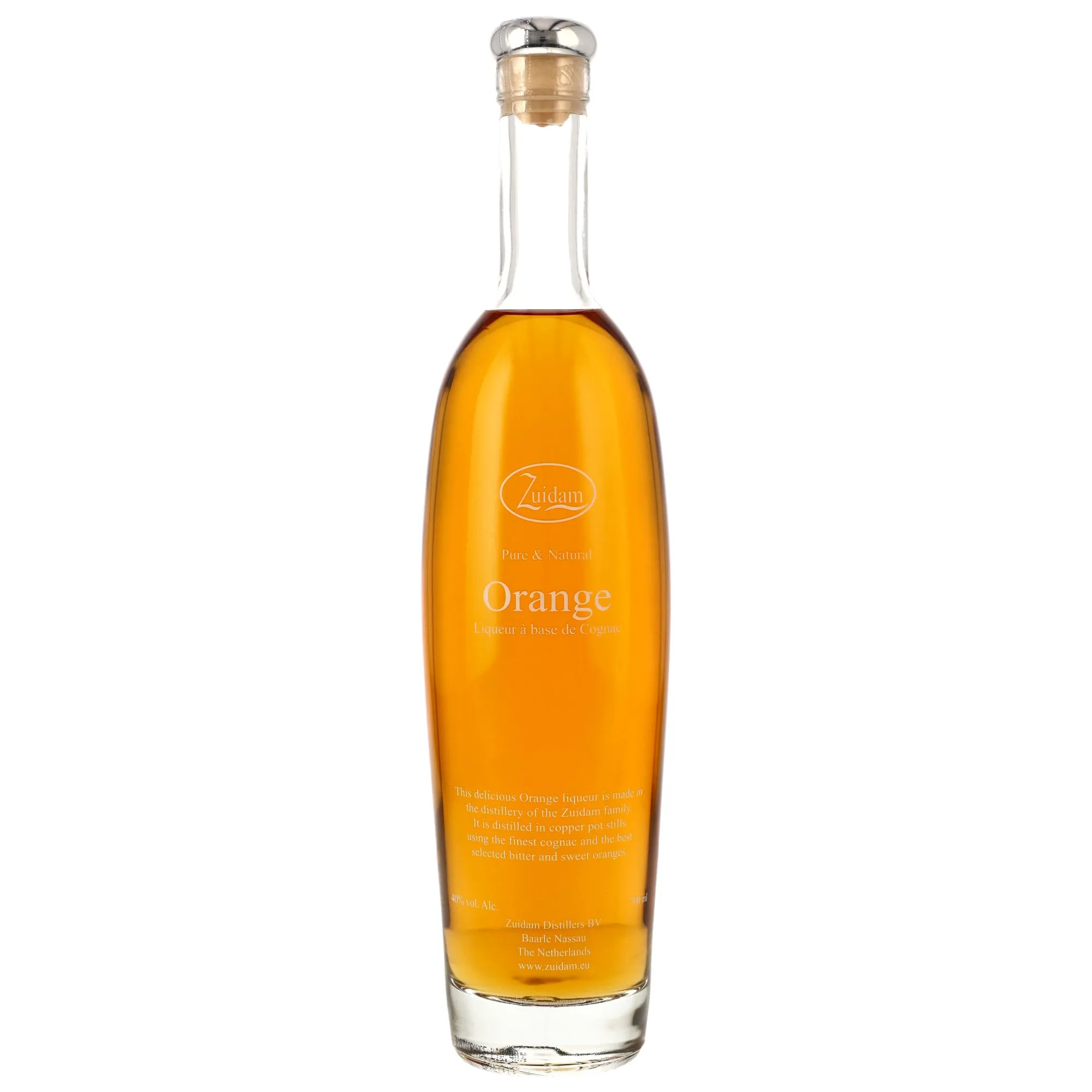 Zuidam Orange a base de Cognac Liqueur Likör
