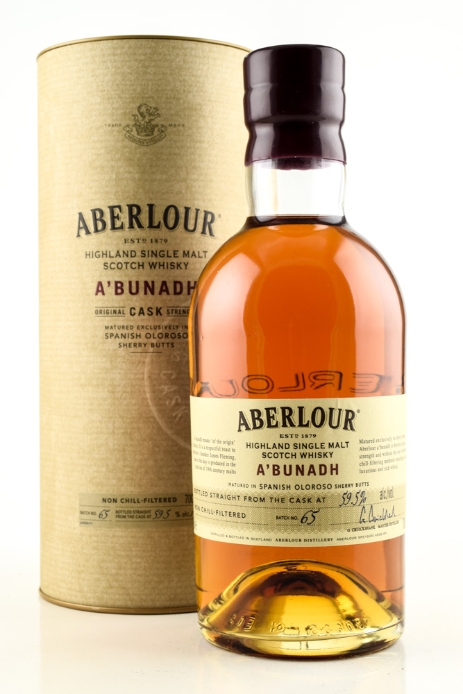 Aberlour a'bunadh Batch No. 65 59,5%vol. 0,7l Aberlour a'bunadh Batch No. 65 59,5%vol. 0,7l