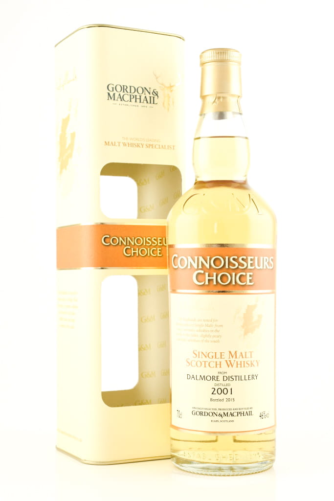 Dalmore 2001/2015 Refill American Hogsheads Gordon & MacPhail Connoisseurs Ch. 46%vol. 0,7l