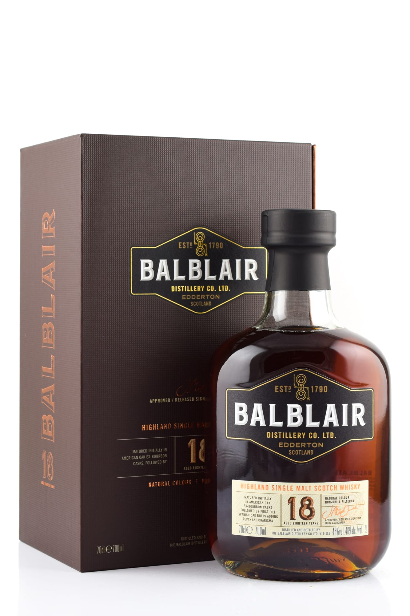 Balblair 18 year old