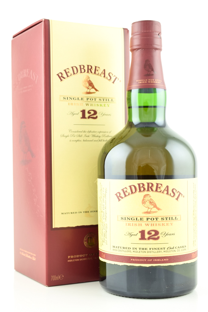 *Redbreast 12 Jahre 40%vol. 0,7l - ohne Geschenkpackung