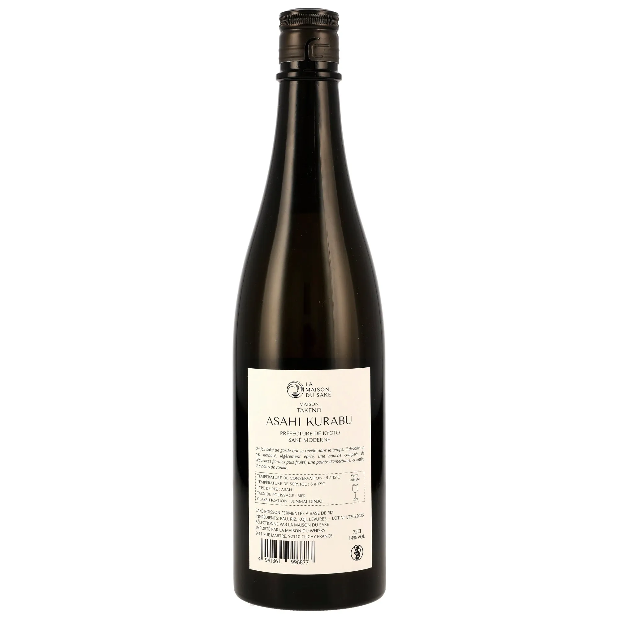 Takeno Asahi Kurabu Sake