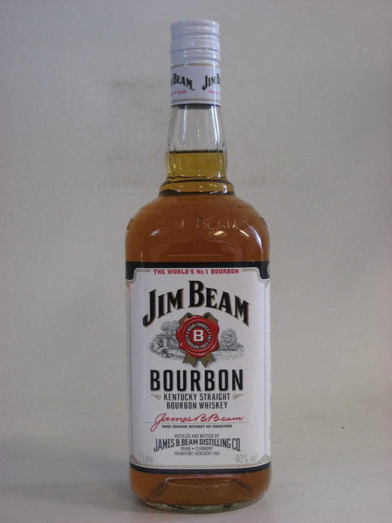 Jim Beam Kentucky Straight Bourbon 40% vol. 1.0L