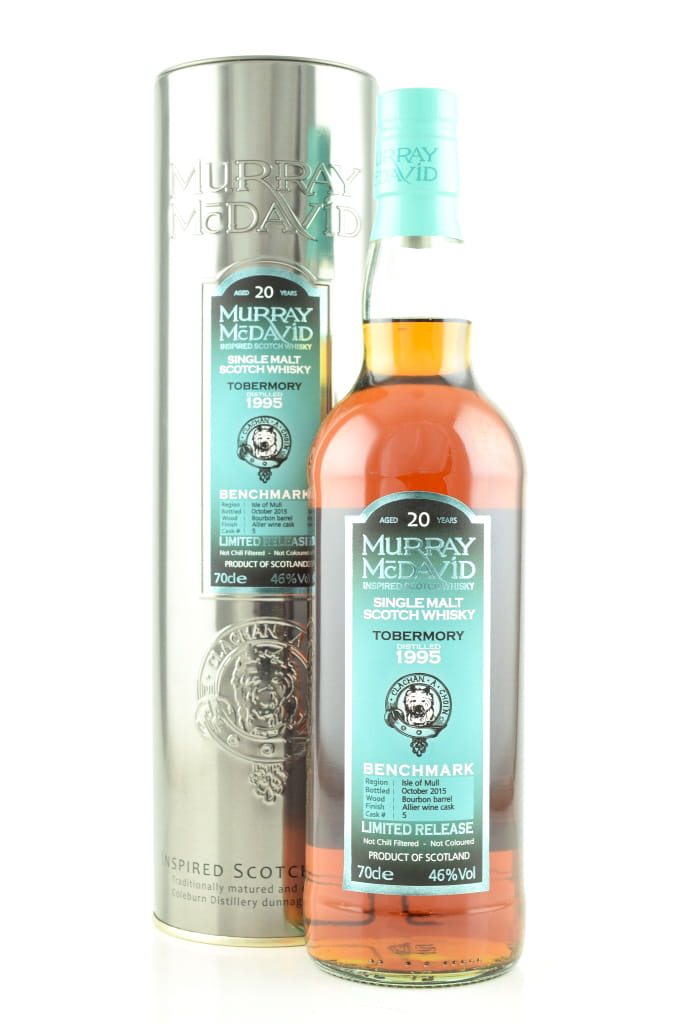 Tobermory 20 Jahre 1995/2015 Murray McDavid 46%vol. 0,7l