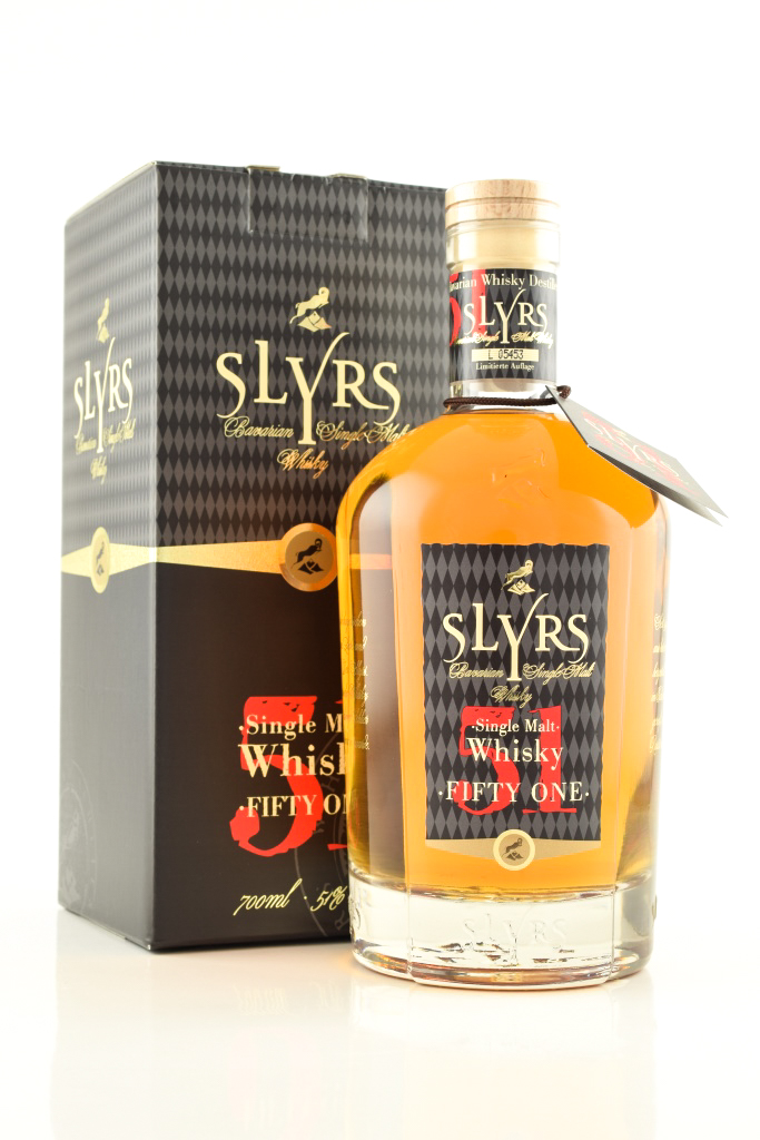 *Slyrs 51 Fifty-One 51%vol. 0,7l - ohne Geschenkpackung