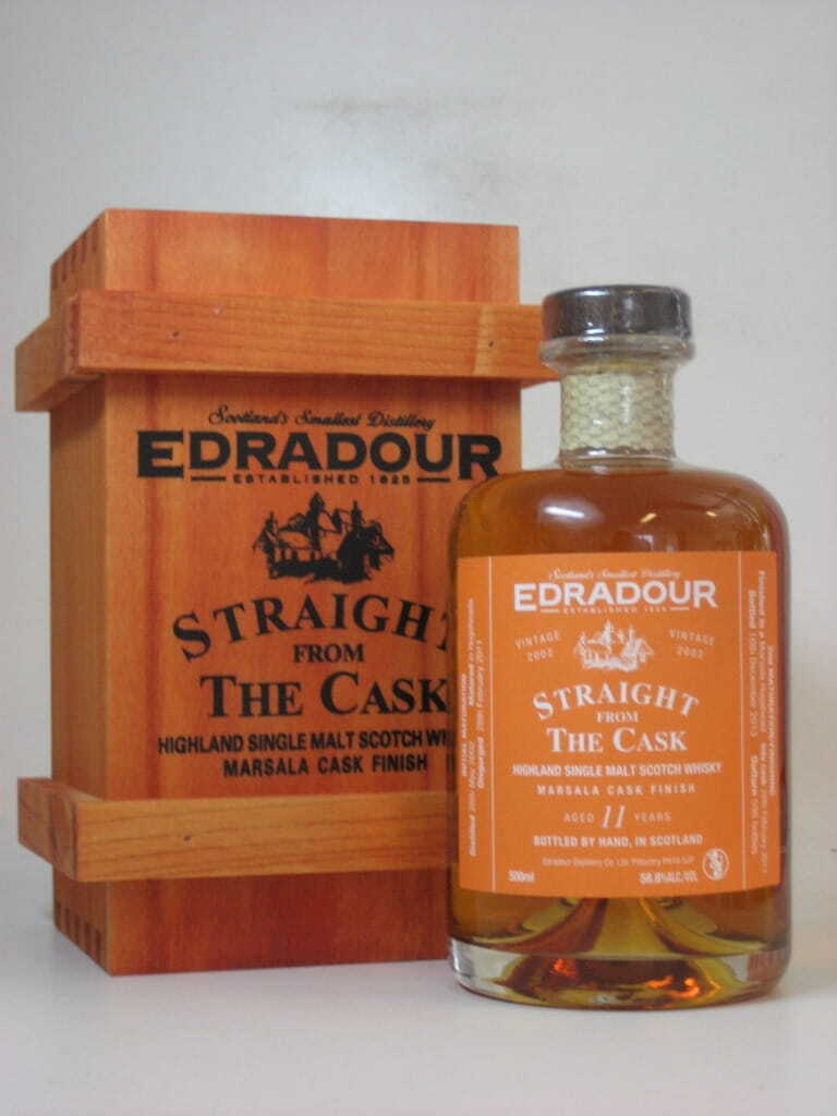 Edradour 2002/2013 Marsala Finish 58,8%vol. 0,5l