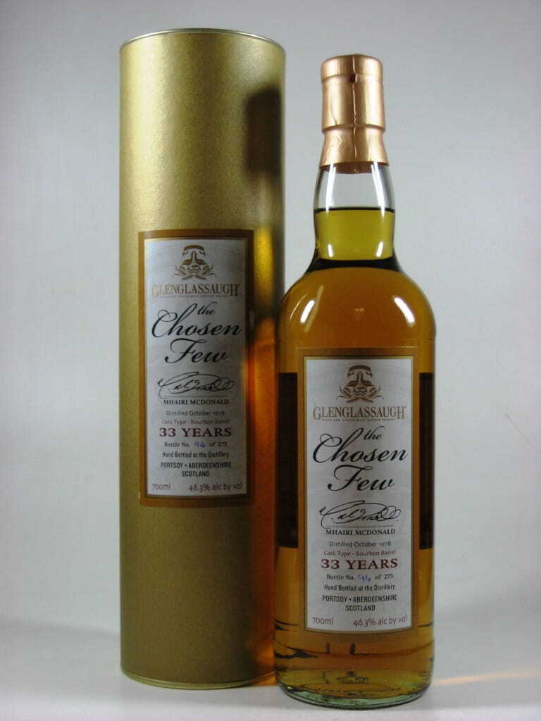 Glenglassaugh 33 Jahre 1978/2012 The Chosen Few - Mhairi McDonald 46,3%vol. 0,7l