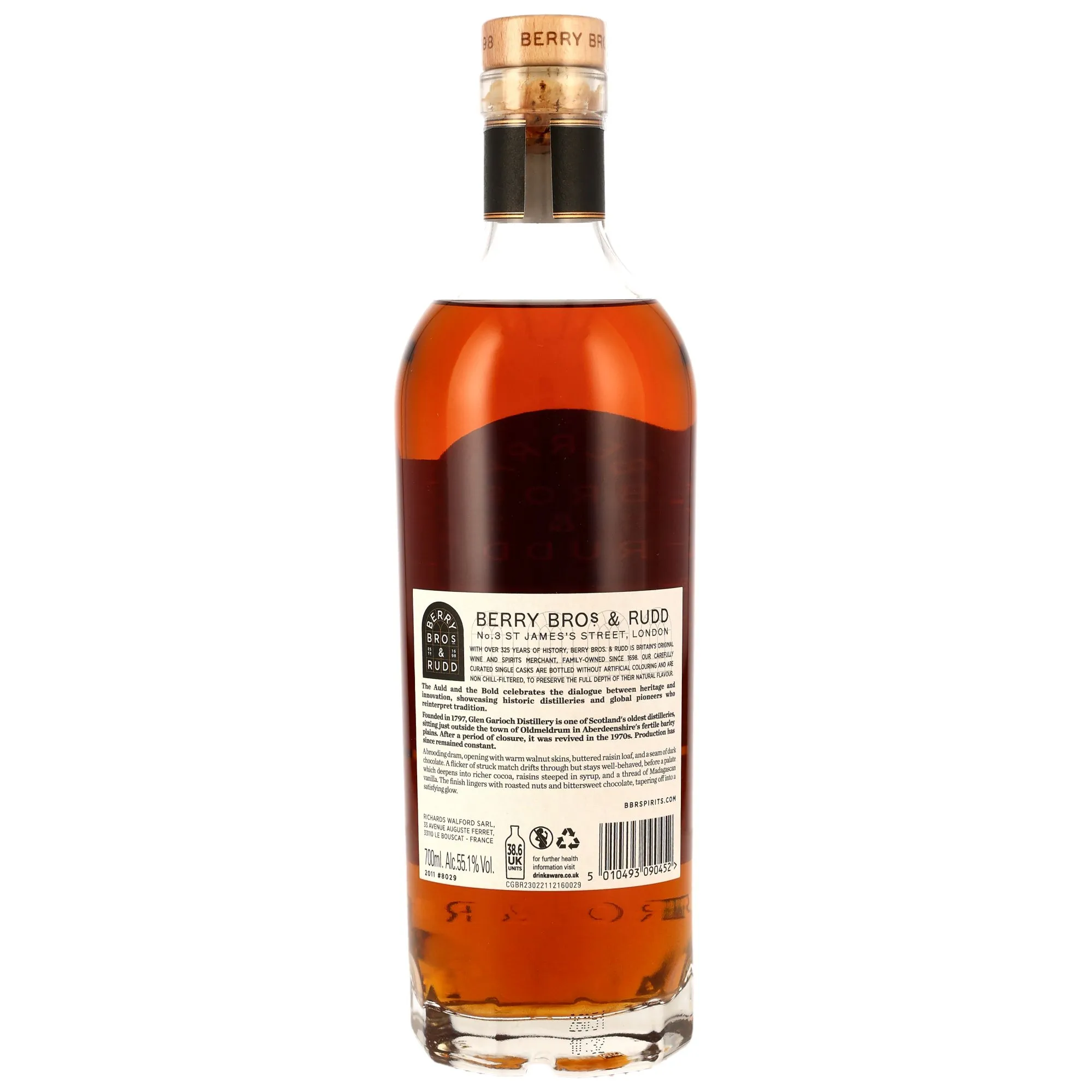 Glen Garioch 2011 - 14 Jahre - Oloroso Sherry Butt #8029 The Auld & The Bold (Berry Bros & Rudd)